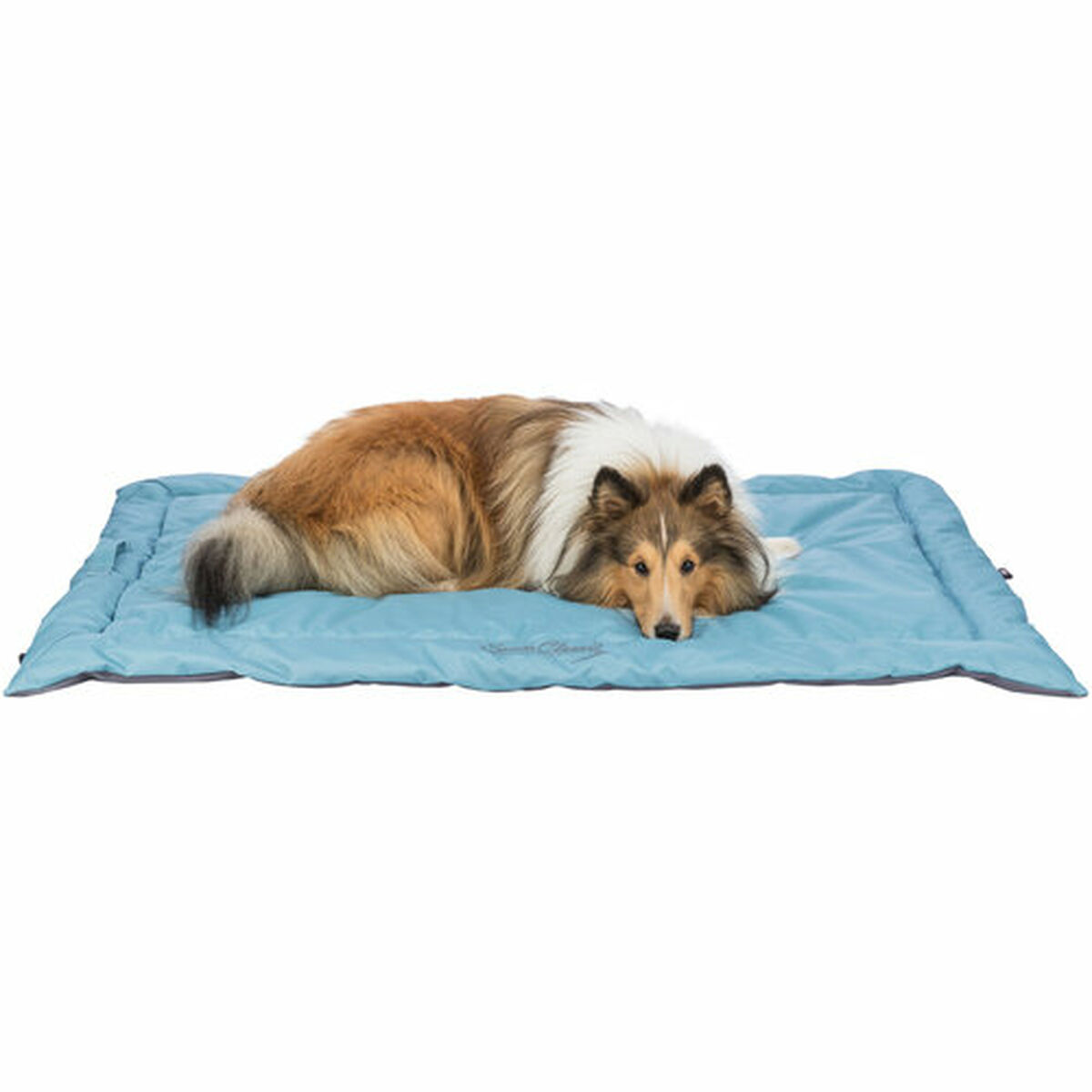 Pet blanket Trixie Samoa Classic Blue Grey 120 × 80 CM, view 6