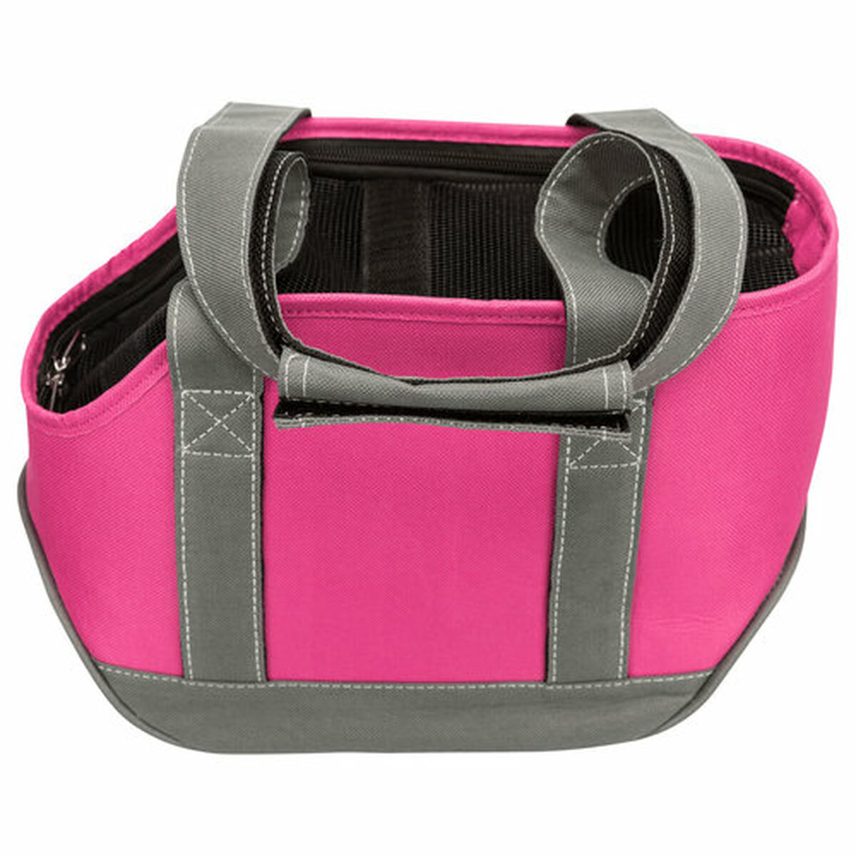 Pet Handbag Trixie Alea Grey Pink 16 × 20 × 30 CM, view 4