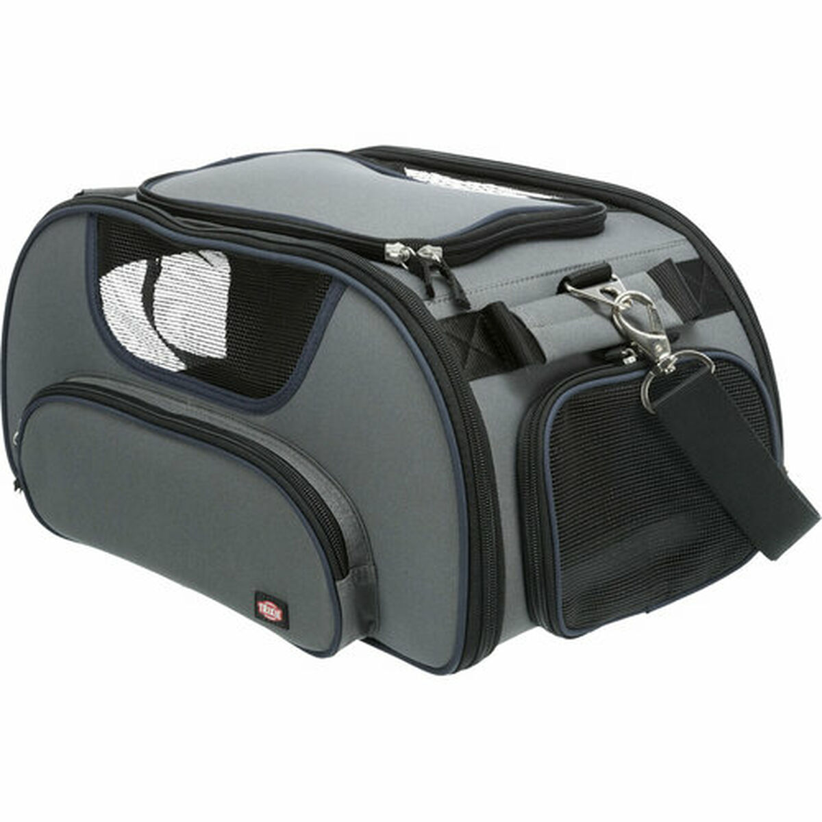 Pet Handbag Trixie Airline Wings Blue Grey 28 × 23 × 46 CM, view 2