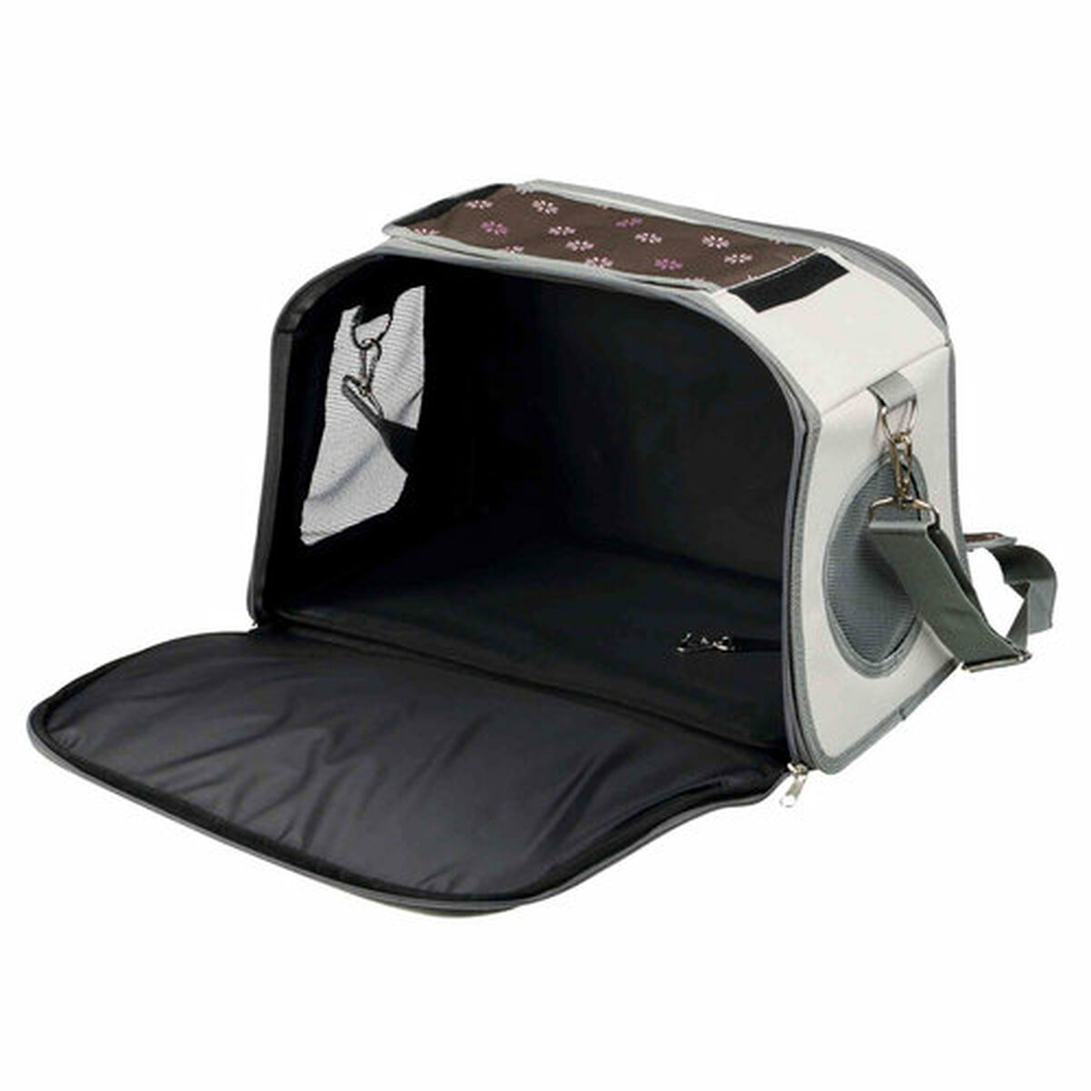 Pet Handbag Trixie Libby Brown Grey 25 × 27 × 42 CM, view 4