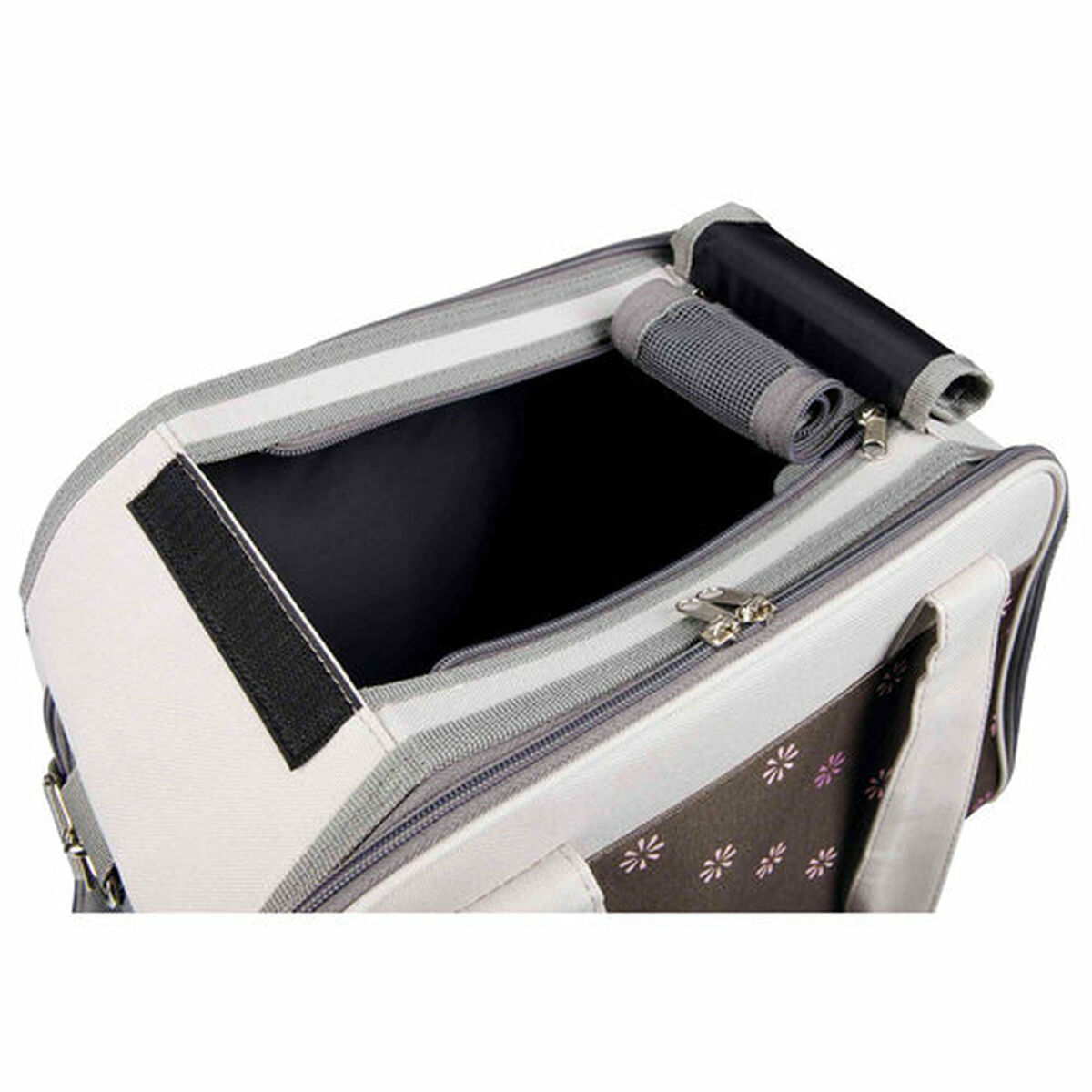 Pet Handbag Trixie Libby Brown Grey 25 × 27 × 42 CM, view 6