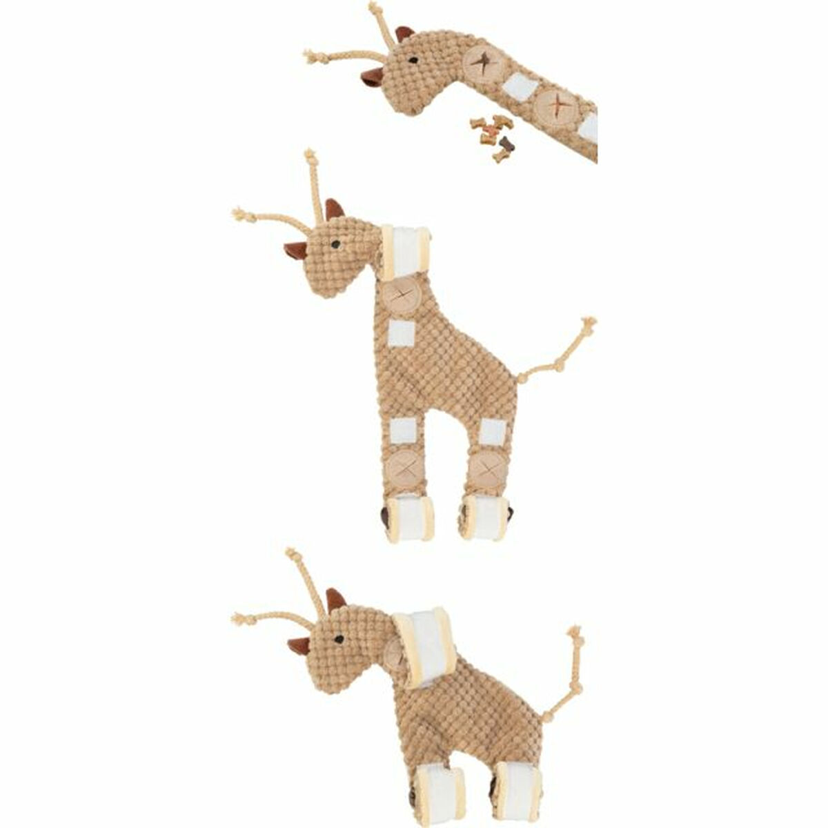 Soft toy for dogs Trixie Polyester Plush Giraffe 50 cm, view 2