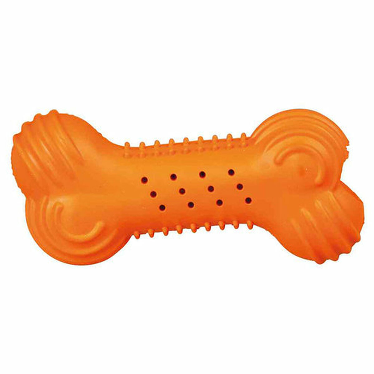 Dog chewing toy Trixie 11 cm Multicolour Bone, view 2