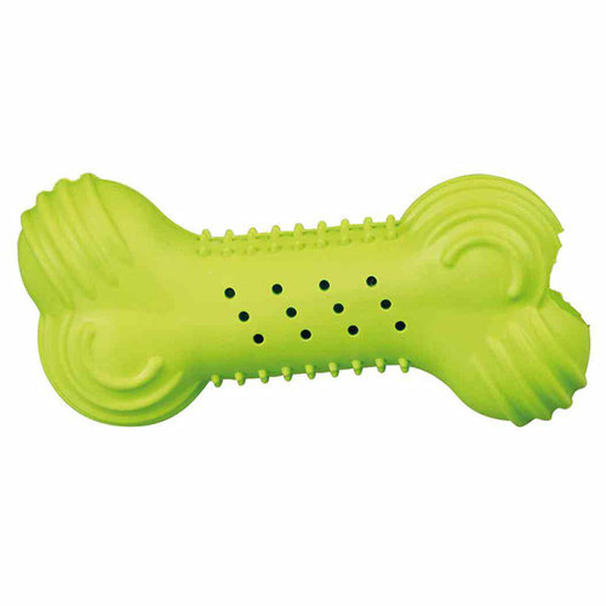 Dog chewing toy Trixie 11 cm Multicolour Bone, view 4