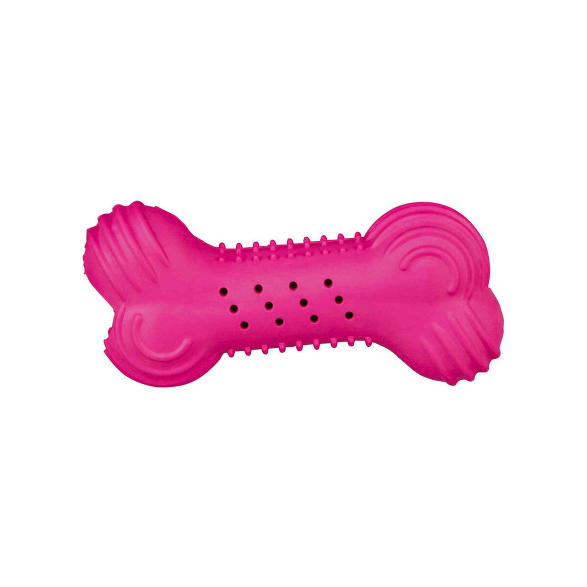 Dog chewing toy Trixie 11 cm Multicolour Bone, view 5