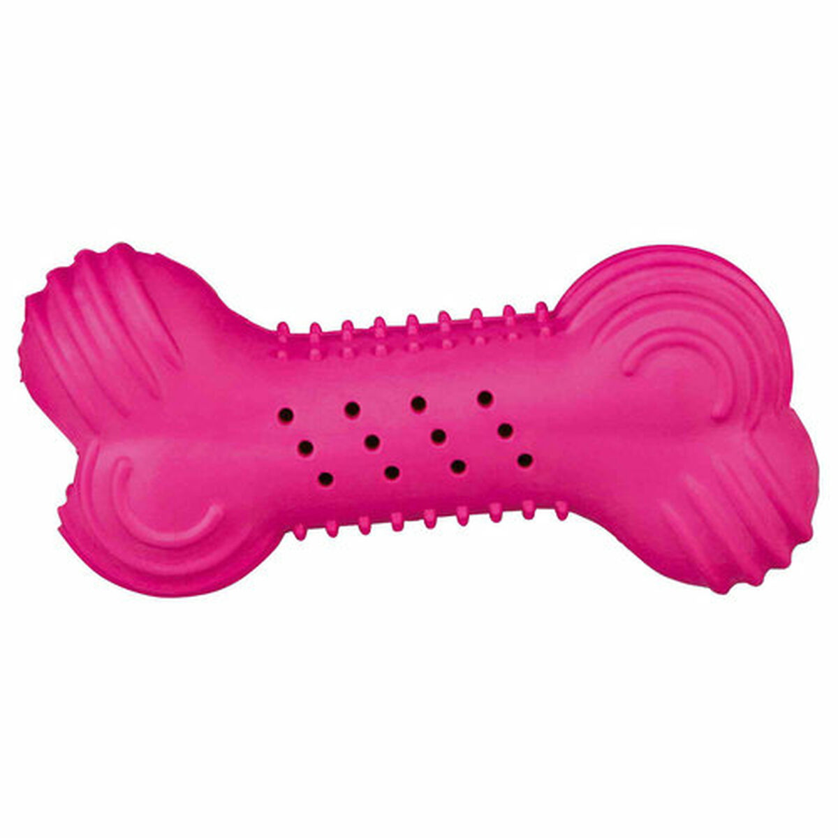 Dog chewing toy Trixie 11 cm Multicolour Bone, view 6