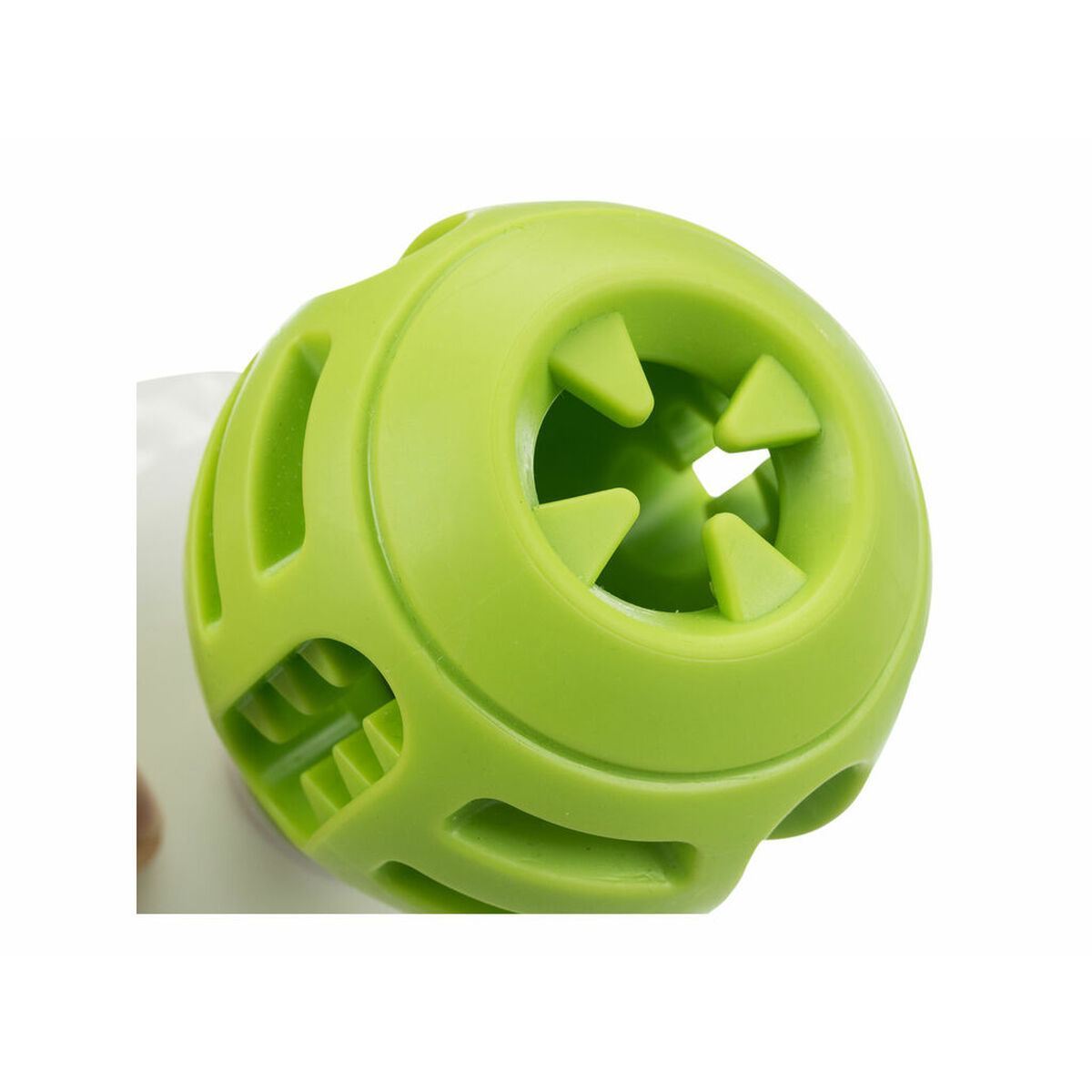 Pet Ball Trixie Lick'n'Snack White Green Plastic TPR Ø 8/12 x 13 cm, view 6