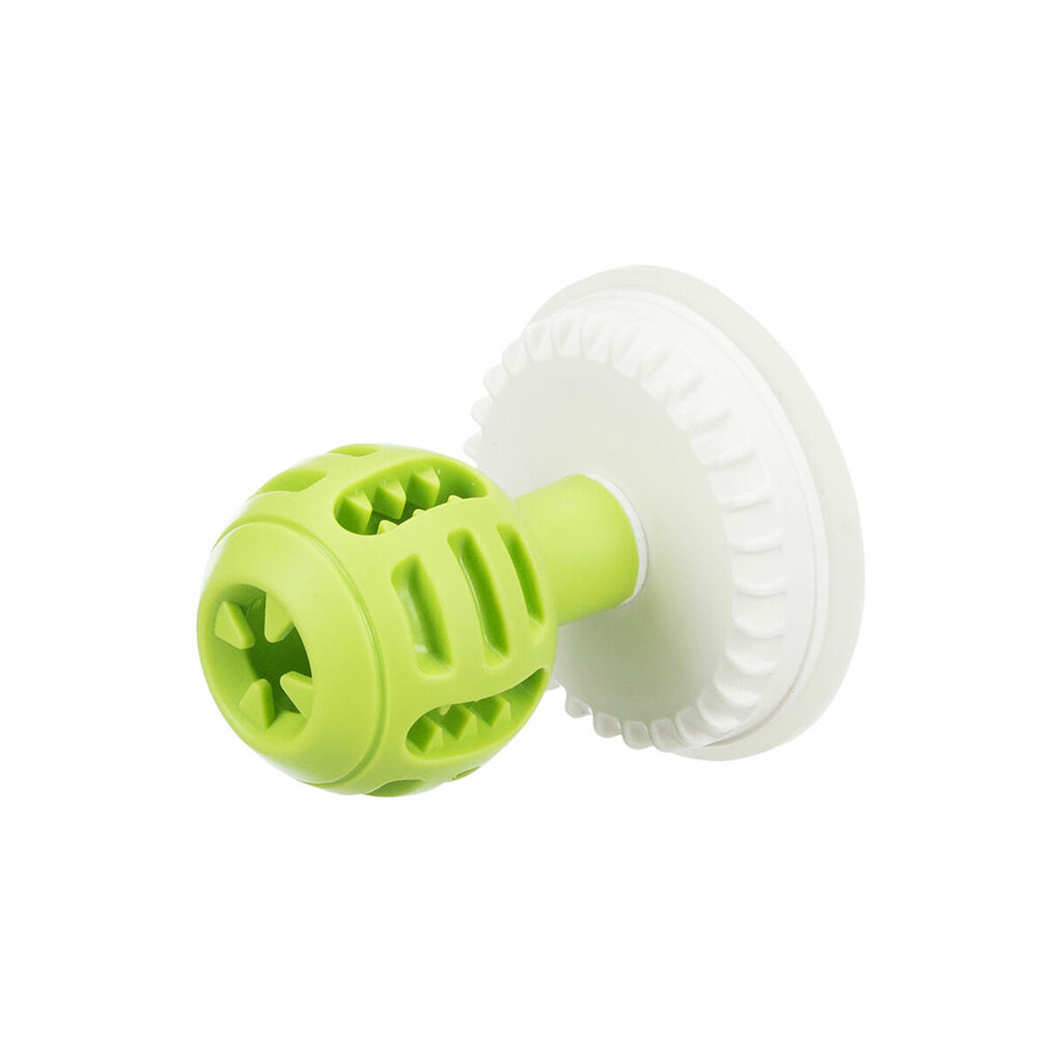 Pet Ball Trixie Lick'n'Snack White Green Plastic TPR Ø 8/12 x 13 cm, view 2