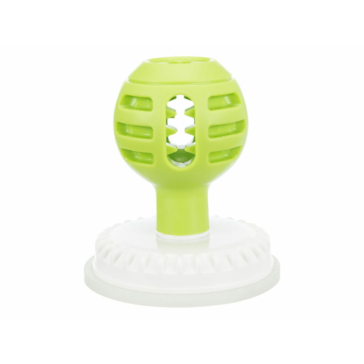 Pet Ball Trixie Lick'n'Snack White Green Plastic TPR Ø 8/12 x 13 cm, view 3