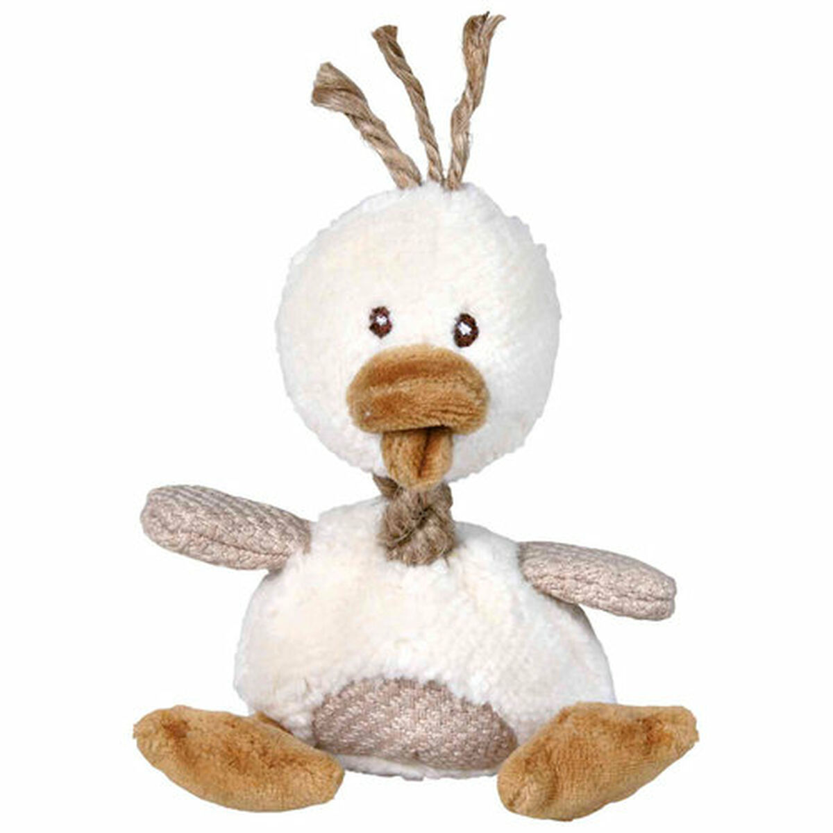Soft toy for dogs Trixie Polyester Plush Cotton Duck 15 cm, view 2