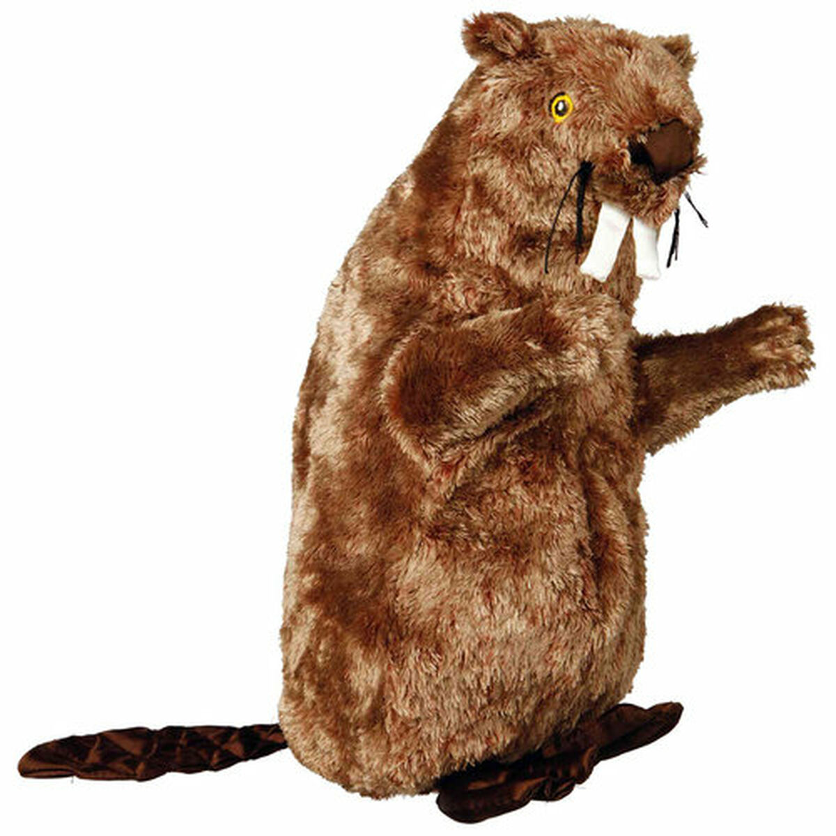 Knuffel voor honden Trixie Polyester Pluche Bever 40 cm Bruin