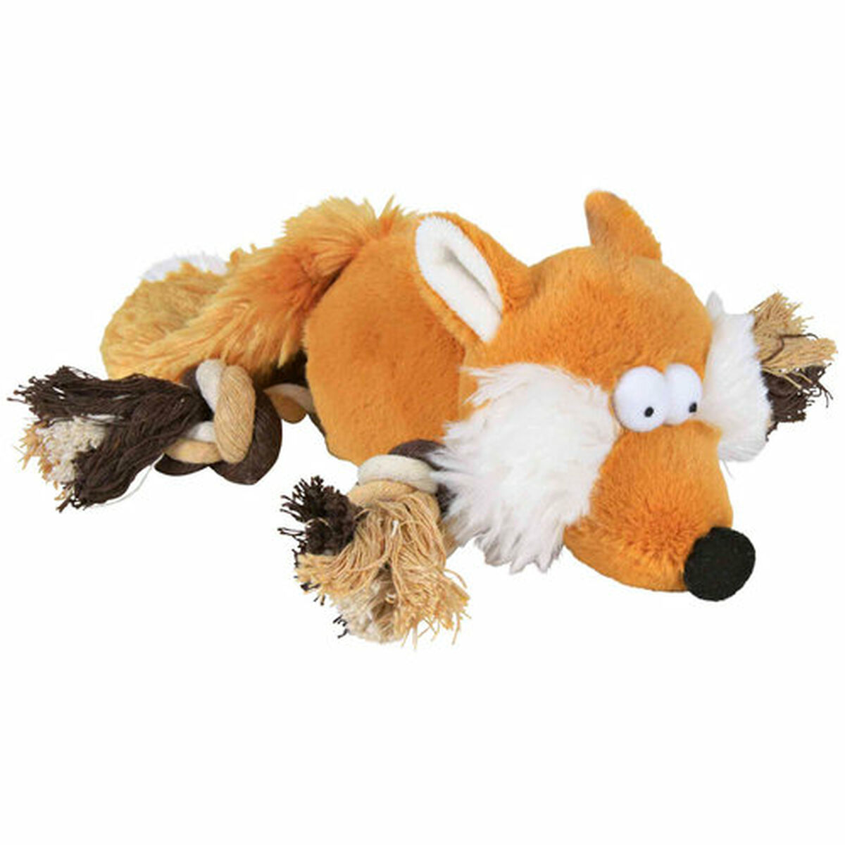 Soft toy for dogs Trixie Polyester Plush Fox 34 cm Brown, view 2