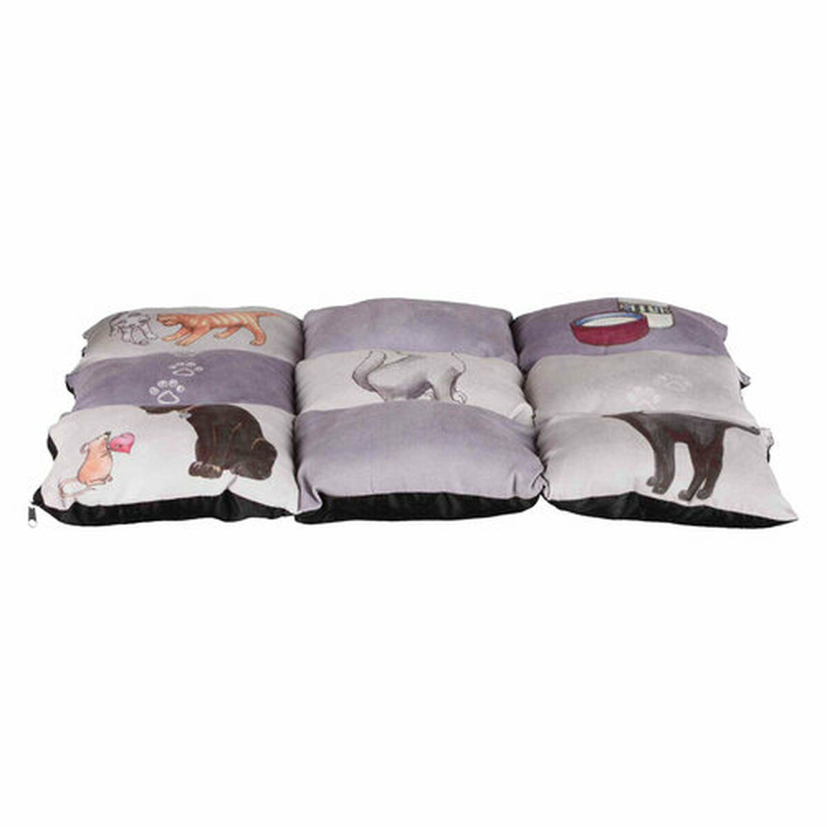 Dog Bed Trixie Grey Patchwork, view 2