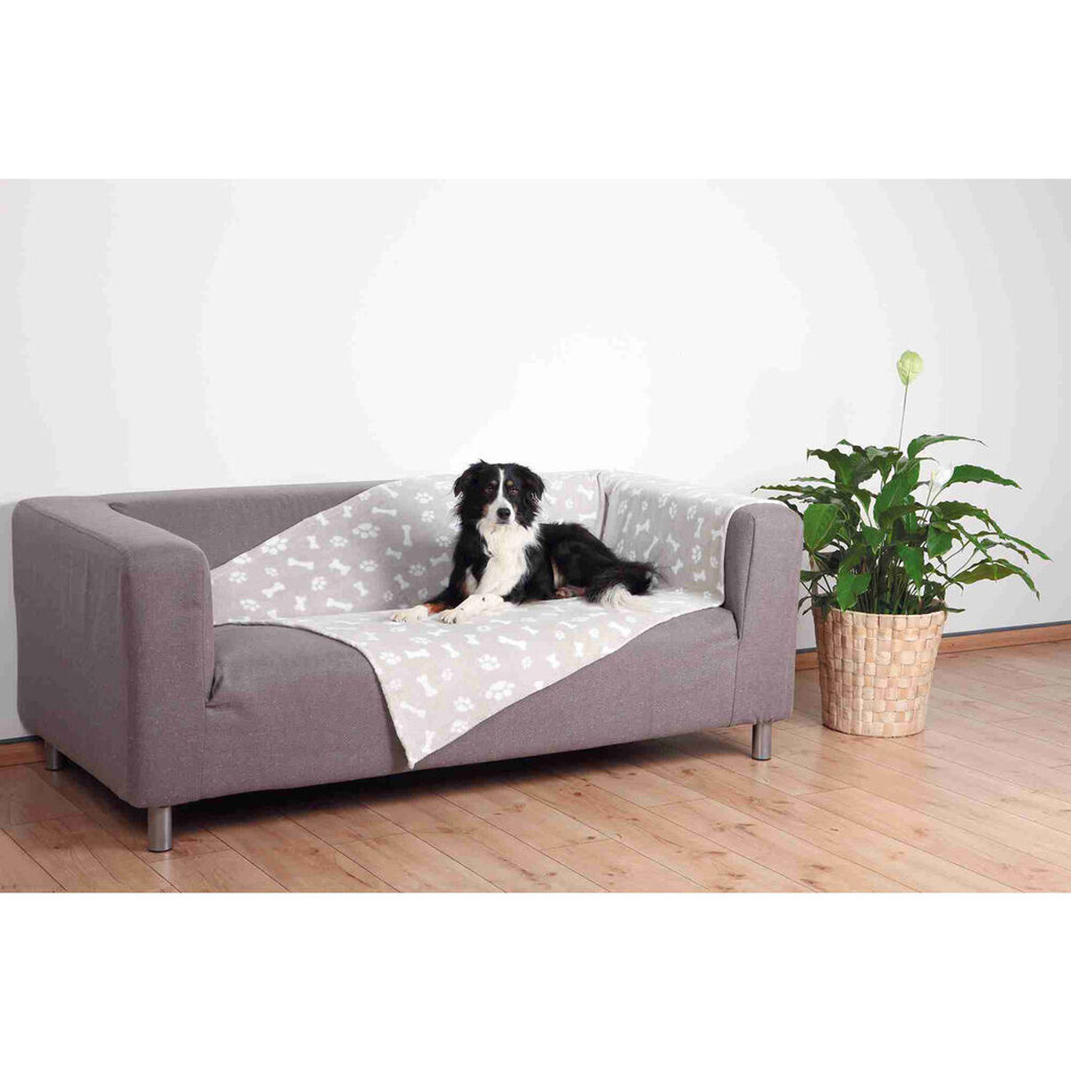 Pet blanket Trixie Kenny Beige Polyester 150 × 100 CM, view 3