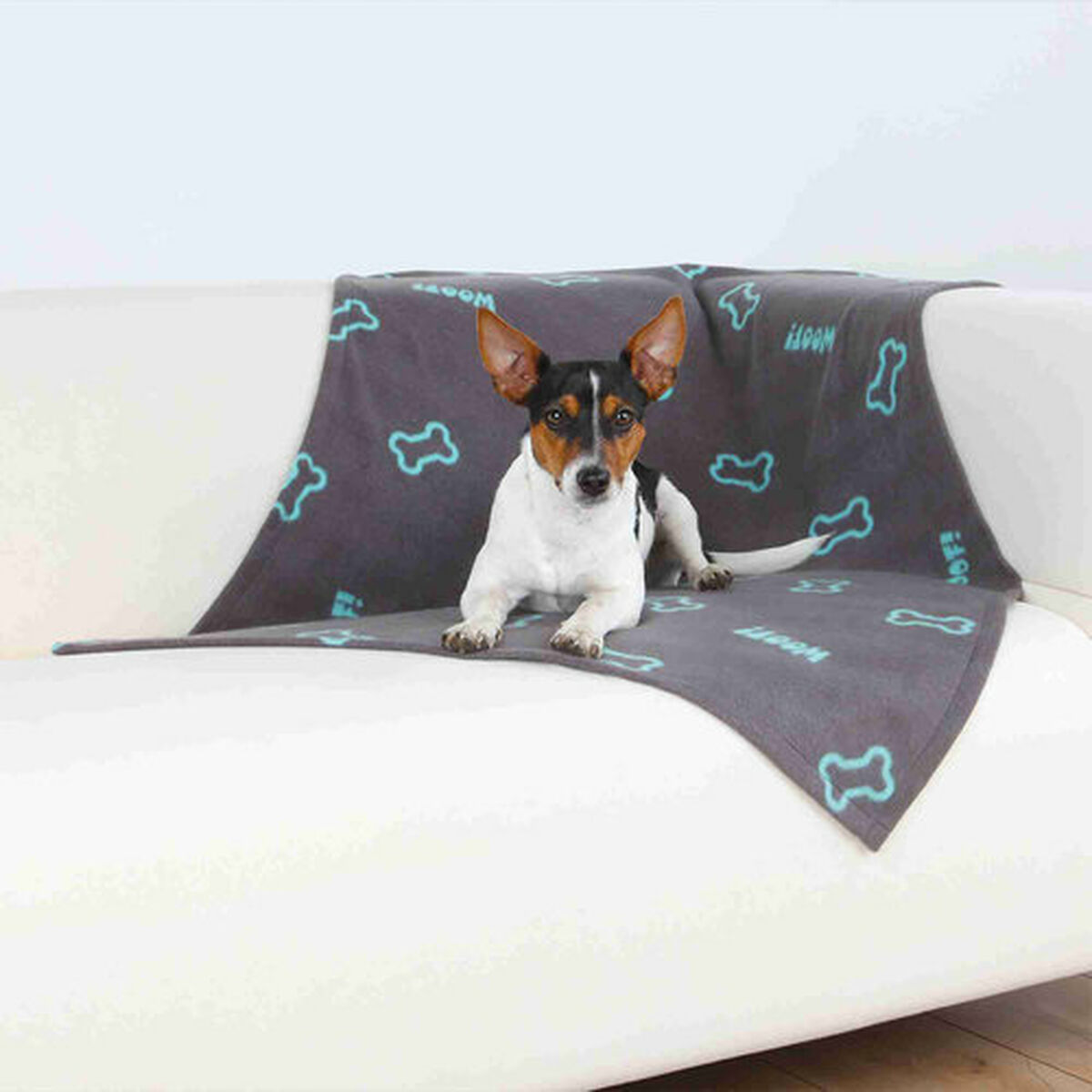 Pet blanket Trixie Beany Taupe 100 × 70 CM, view 4