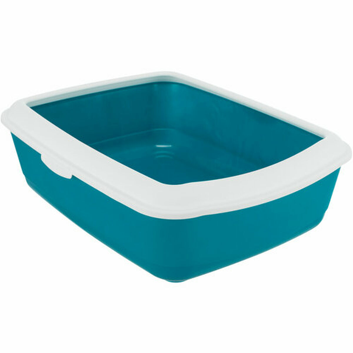 Cat Litter Box Trixie Classic Blue White Plastic 37 × 15 × 47 cm, view 2
