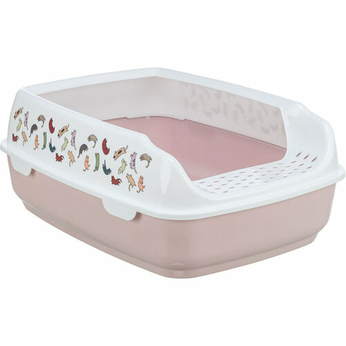 Cat Litter Box Trixie Delio White Lilac Plastic 38 × 20 × 50 cm, view 2