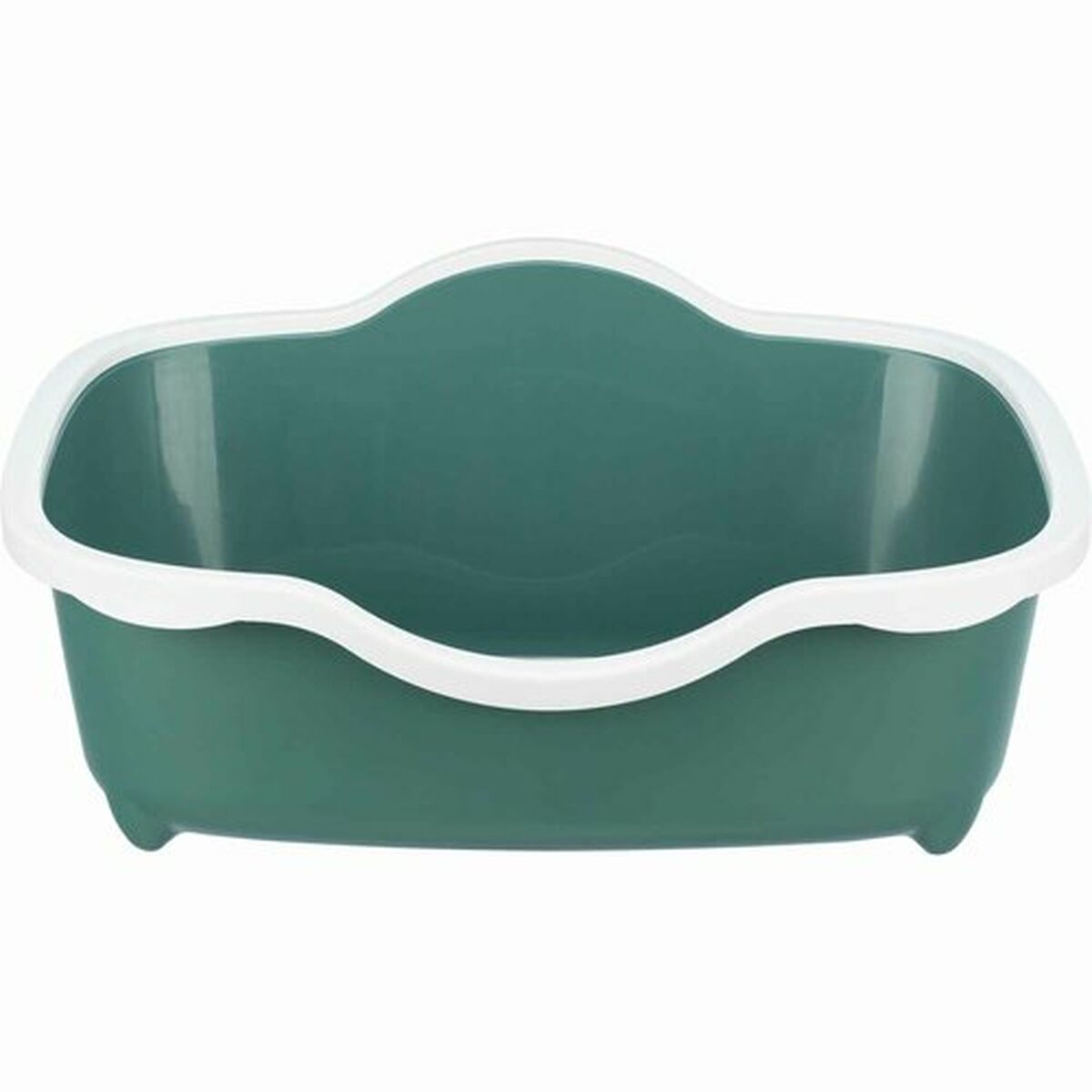 Cat Litter Box Trixie Davio White Green Plastic 56 x 26 x 39 cm, view 2