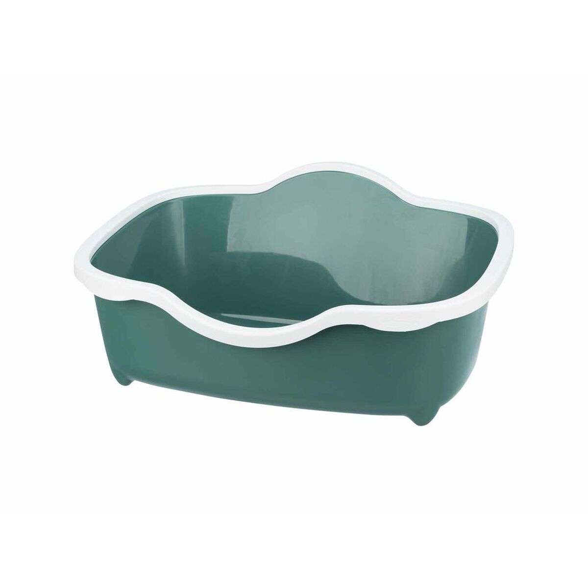 Cat Litter Box Trixie Davio White Green Plastic 56 x 26 x 39 cm, view 5
