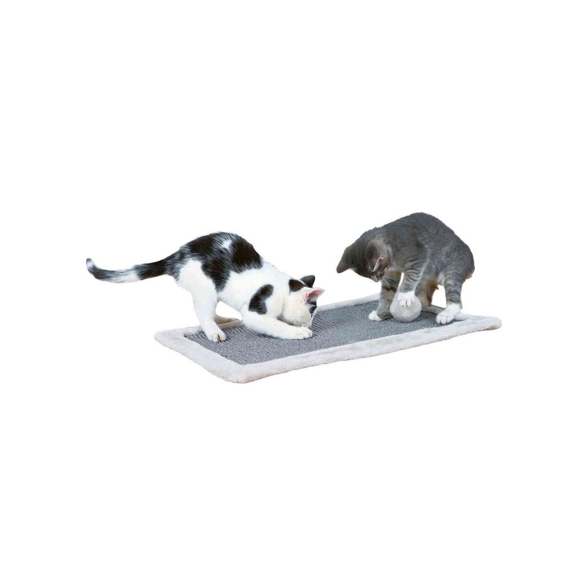 Scratching Post for Cats Trixie Grey Light grey Polyester Sisal EVA 55 × 35 cm, view 4