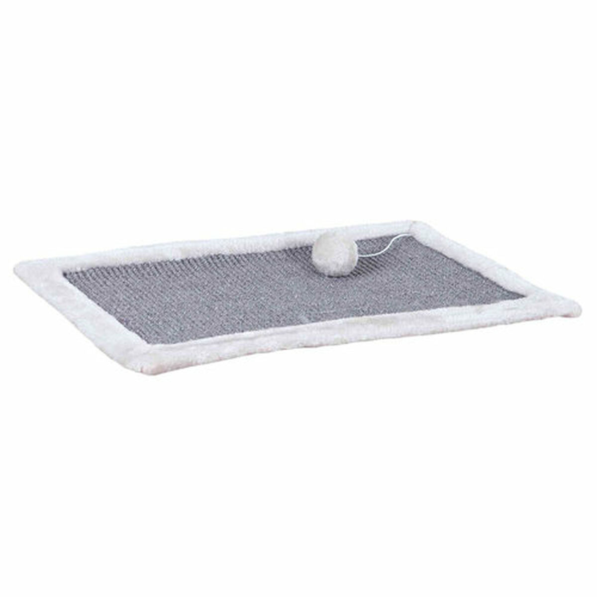 Scratching Post for Cats Trixie Grey Light grey Polyester Sisal EVA 55 × 35 cm, view 6