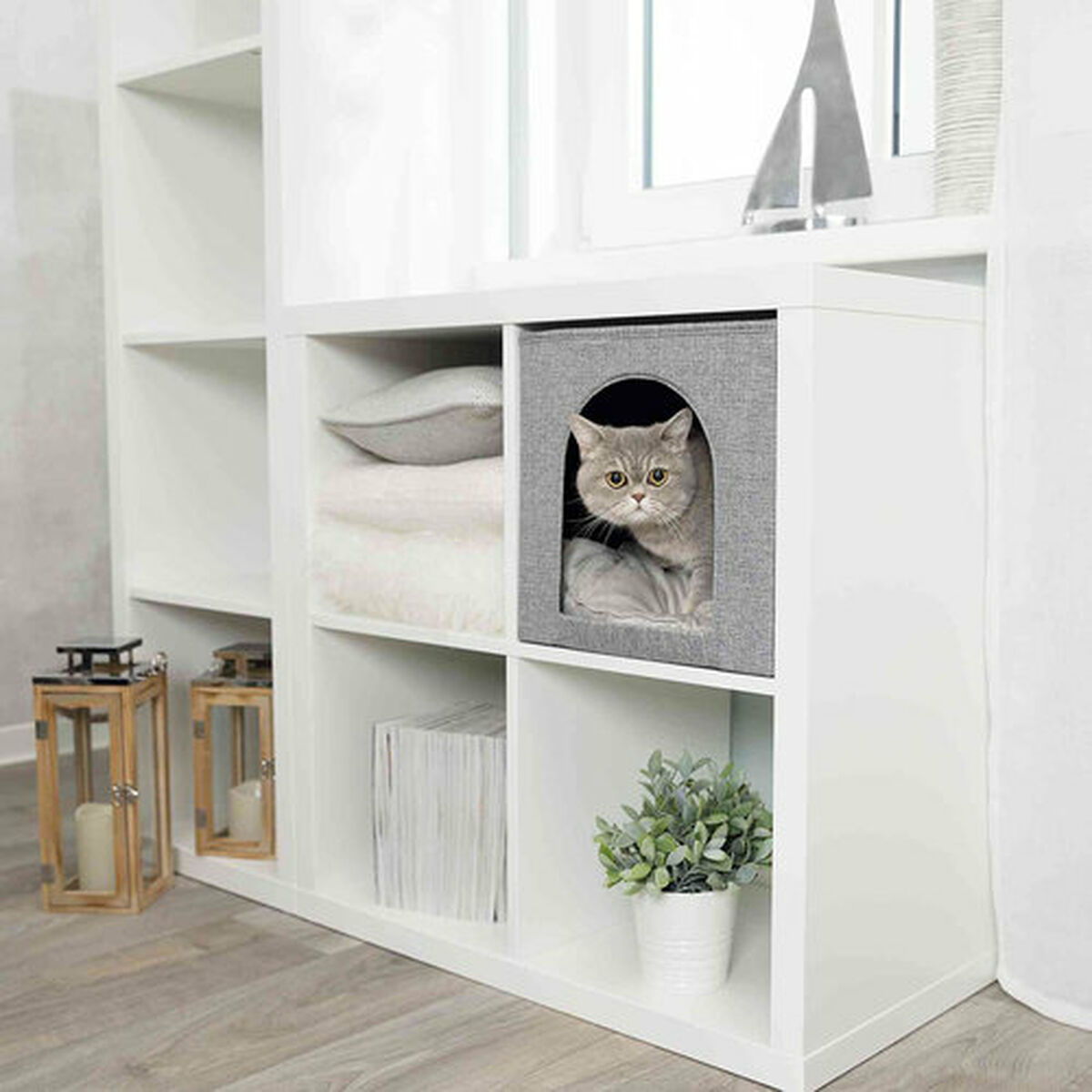 Hut Trixie Ella Cuddly Cave Grey, view 2