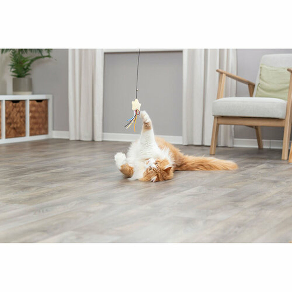 Cat toy Trixie Polyester Plush Plastic, view 6
