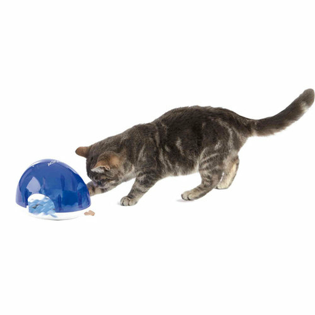 Kattenspeeltje Trixie Blauw Wit Plastic 19 × 13 × 14 CM
