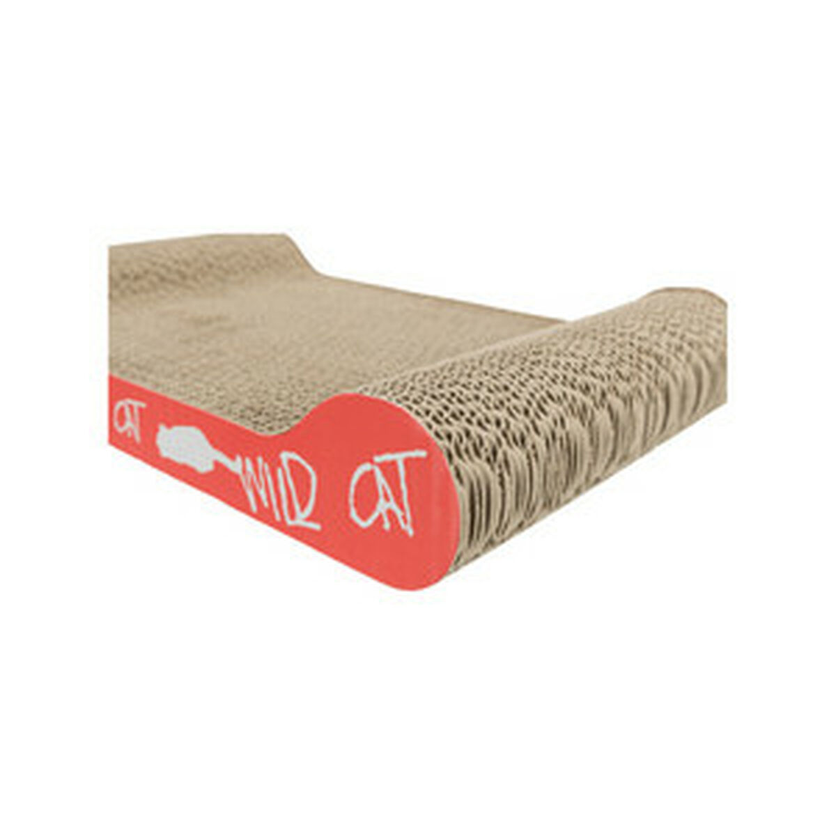 Krabpaal voor Katten Trixie Wild 7 cm Blauw Oranje Karton