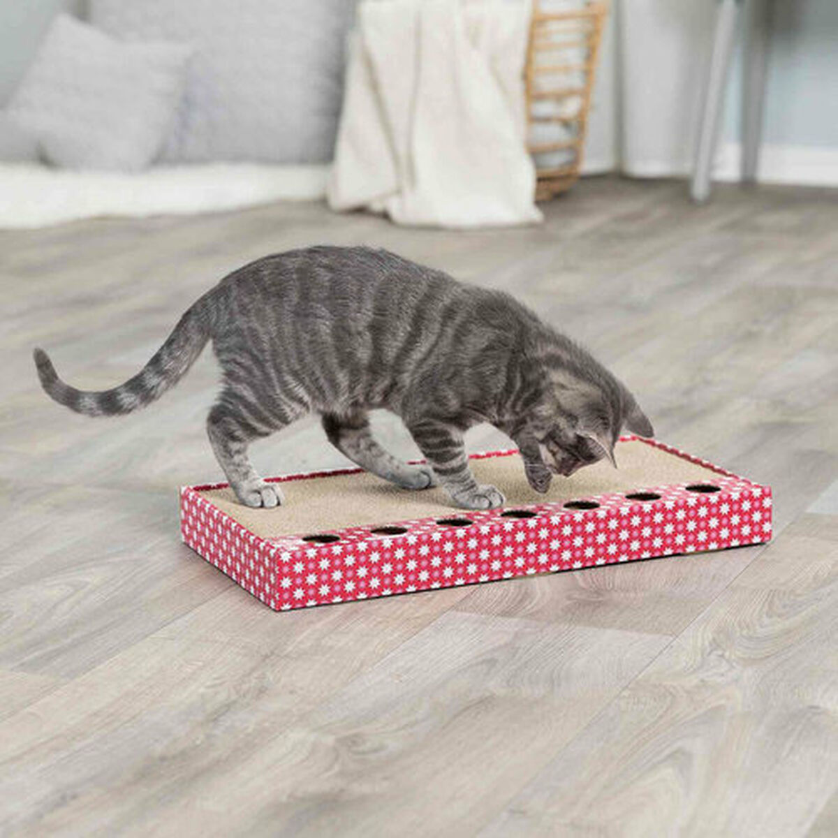 Scratching Post for Cats Trixie Pink 48 × 25 cm, view 2