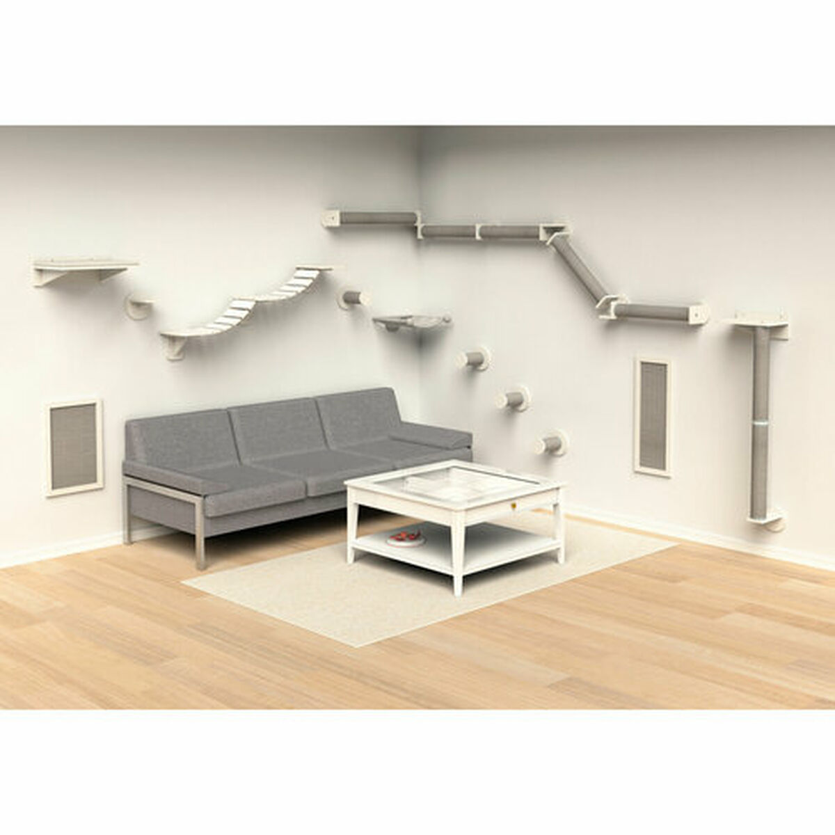Scratching Post for Cats Trixie Grey 42 × 41 cm, view 2