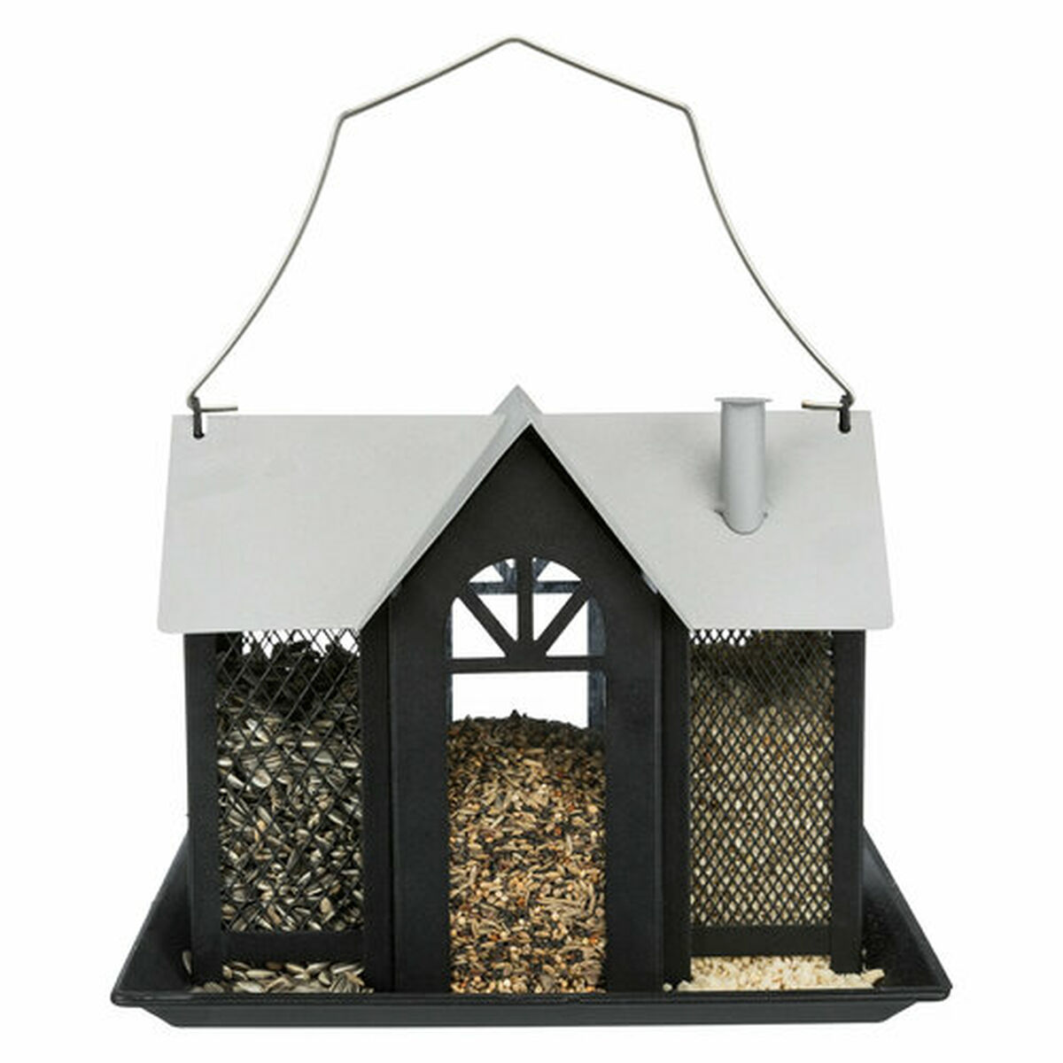 Bird feeder Trixie Black 2 L 26 x 19 x 19 cm, view 2