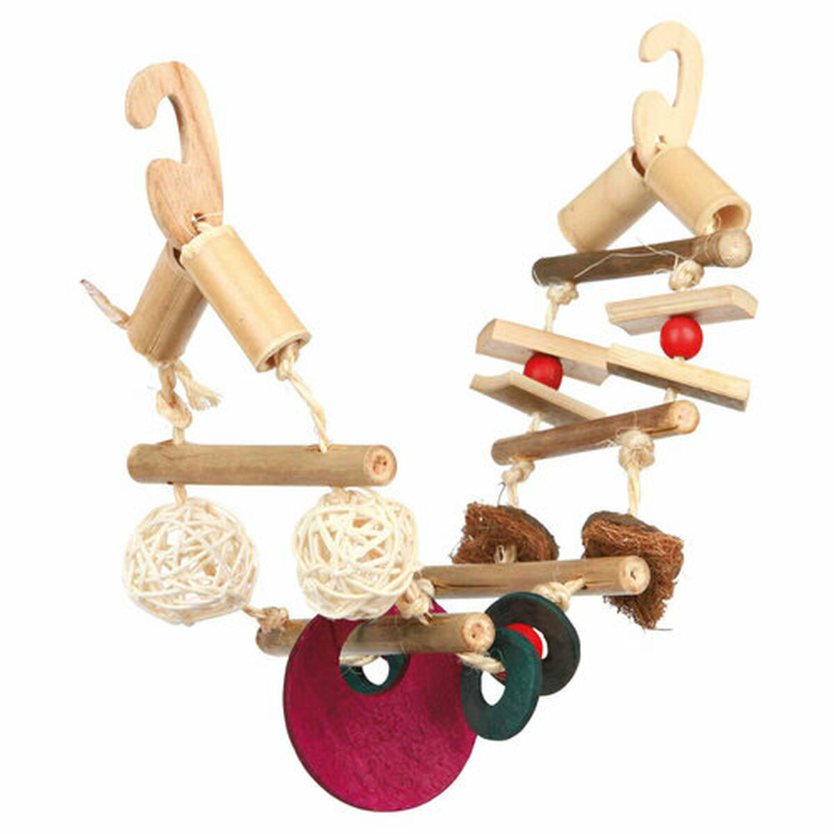 Toy for Birds Trixie Multicolour 45 cm Bridge, view 2