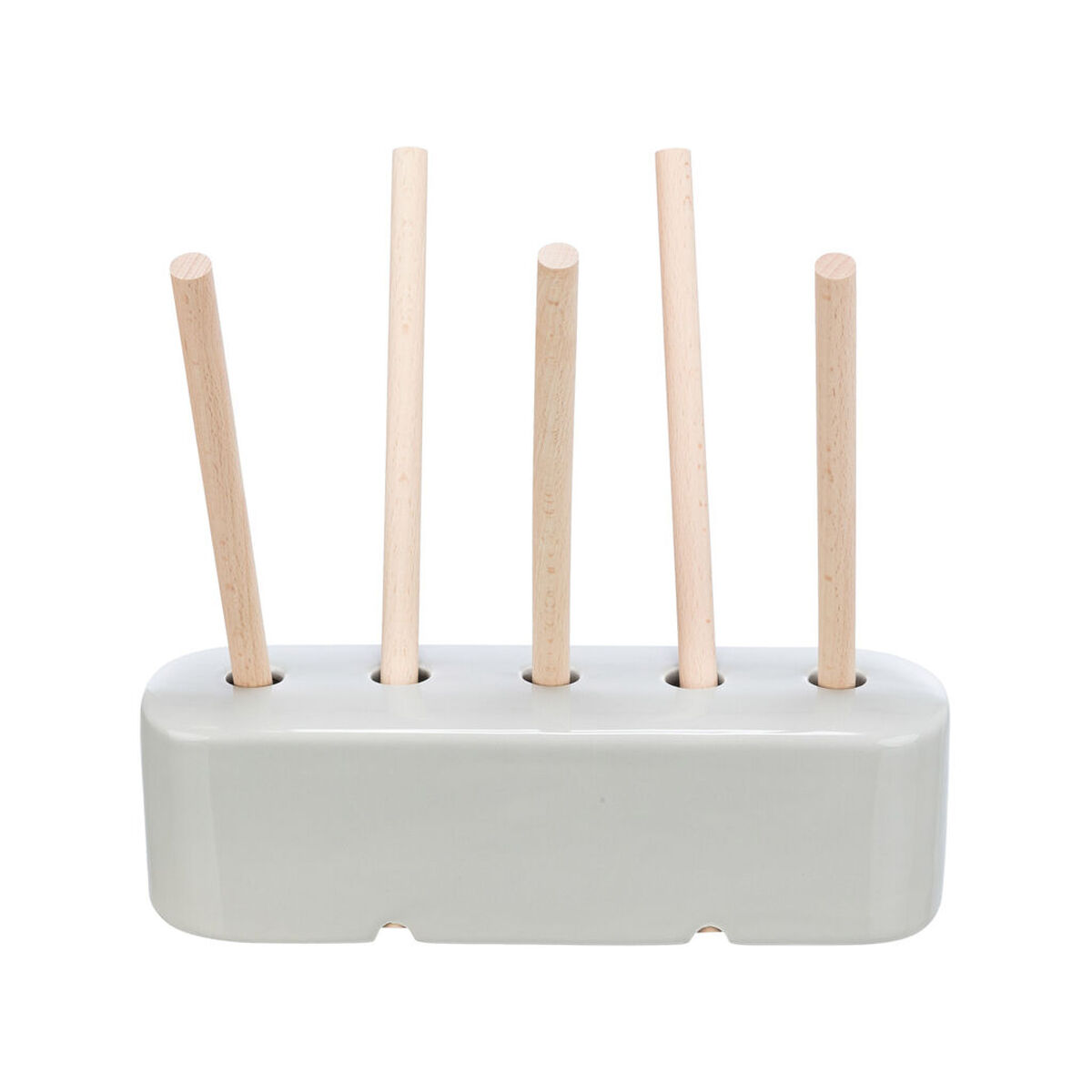 Feeder Trixie Grey Wood Ceramic 26 × 23 × 17 CM Hay, view 3