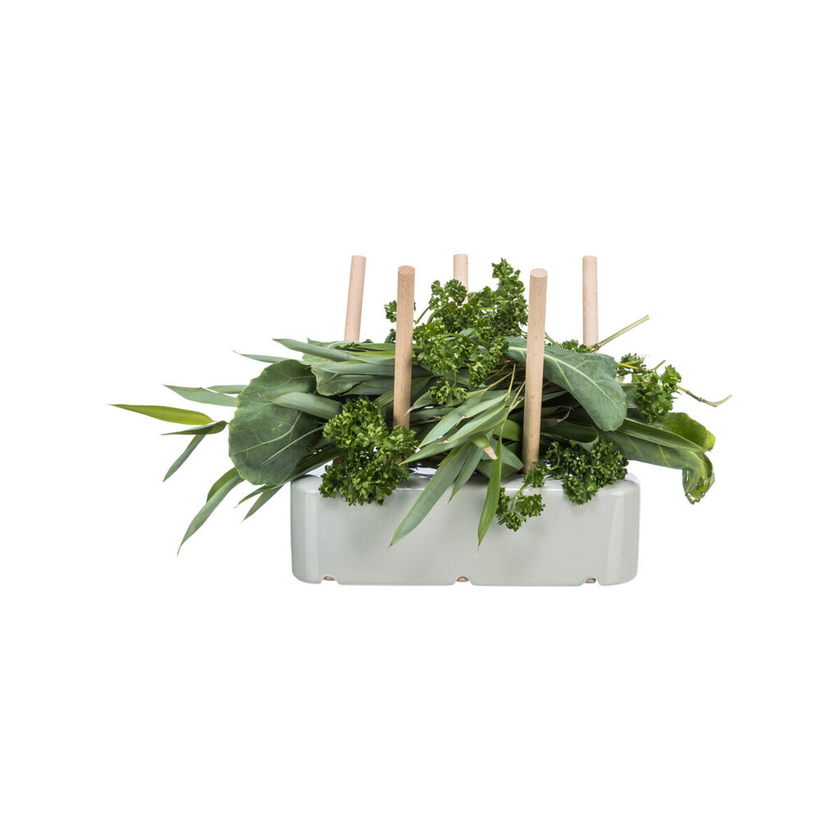 Feeder Trixie Grey Wood Ceramic 26 × 23 × 17 CM Hay, view 5