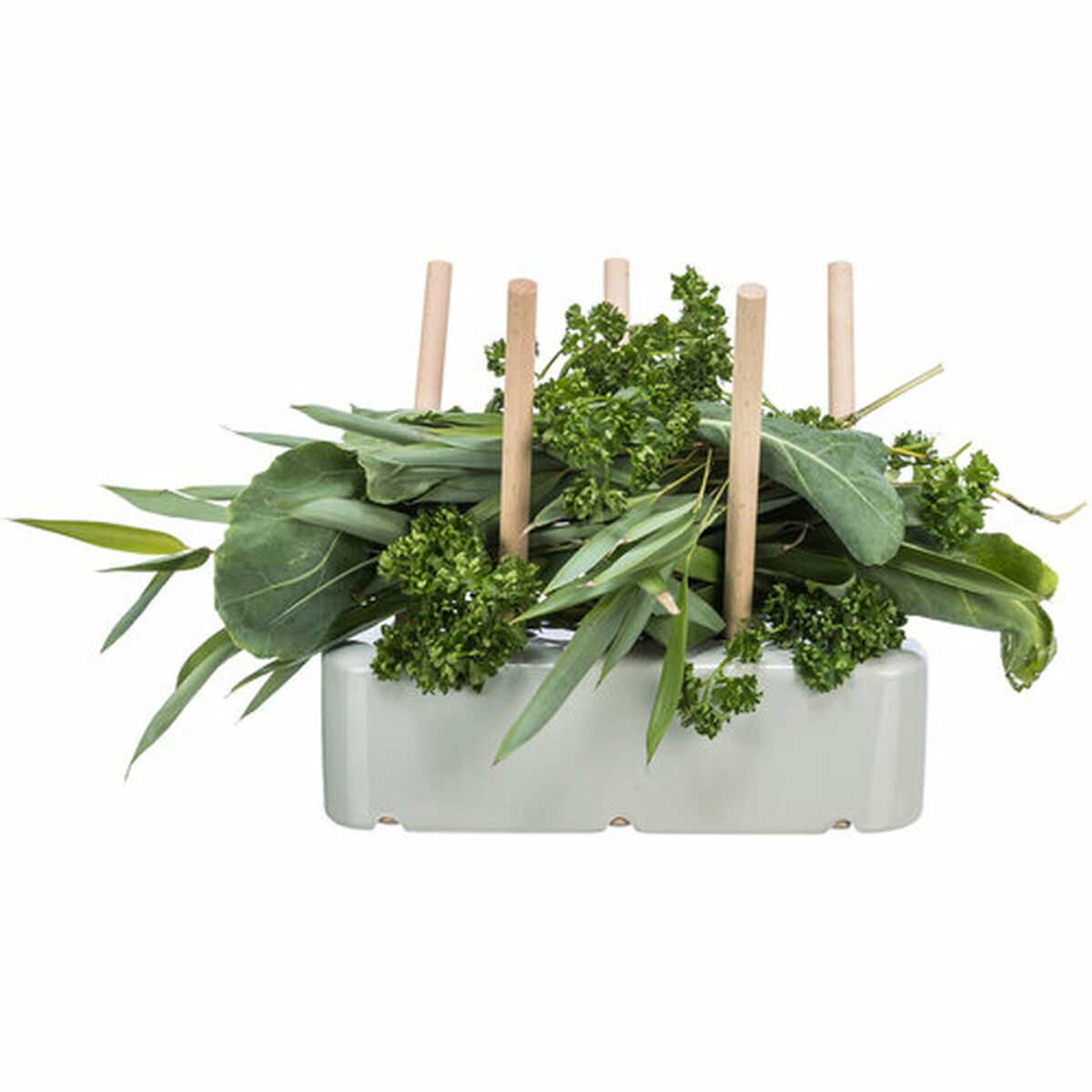 Feeder Trixie Grey Wood Ceramic 26 × 23 × 17 CM Hay, view 6