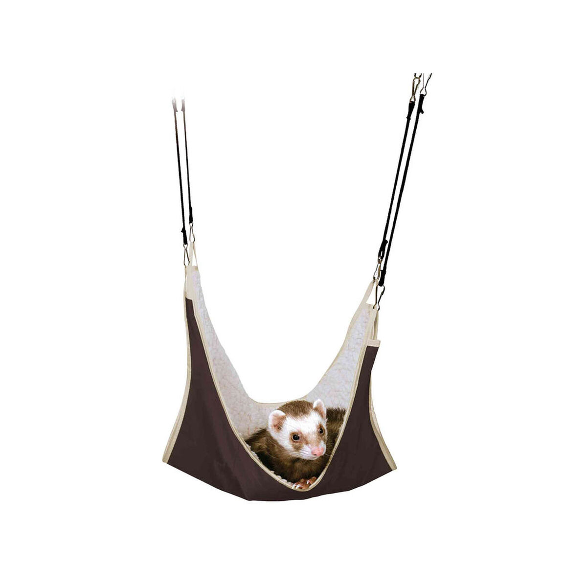 Hanging Hammock Trixie 30 × 30 CM Silver Cotton, view 3