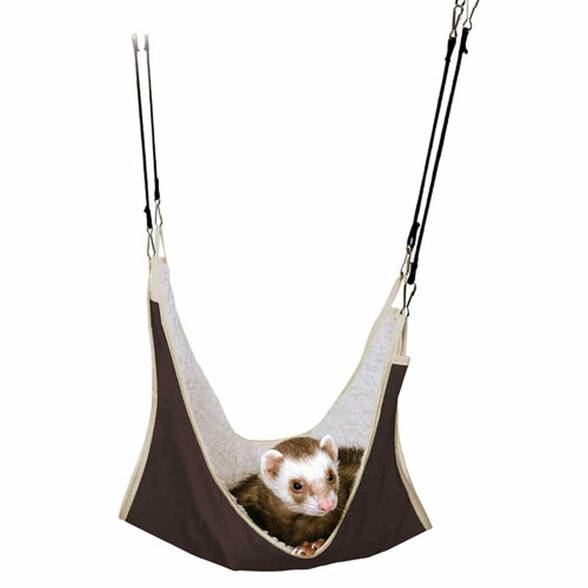 Hanging Hammock Trixie 30 × 30 CM Silver Cotton, view 4