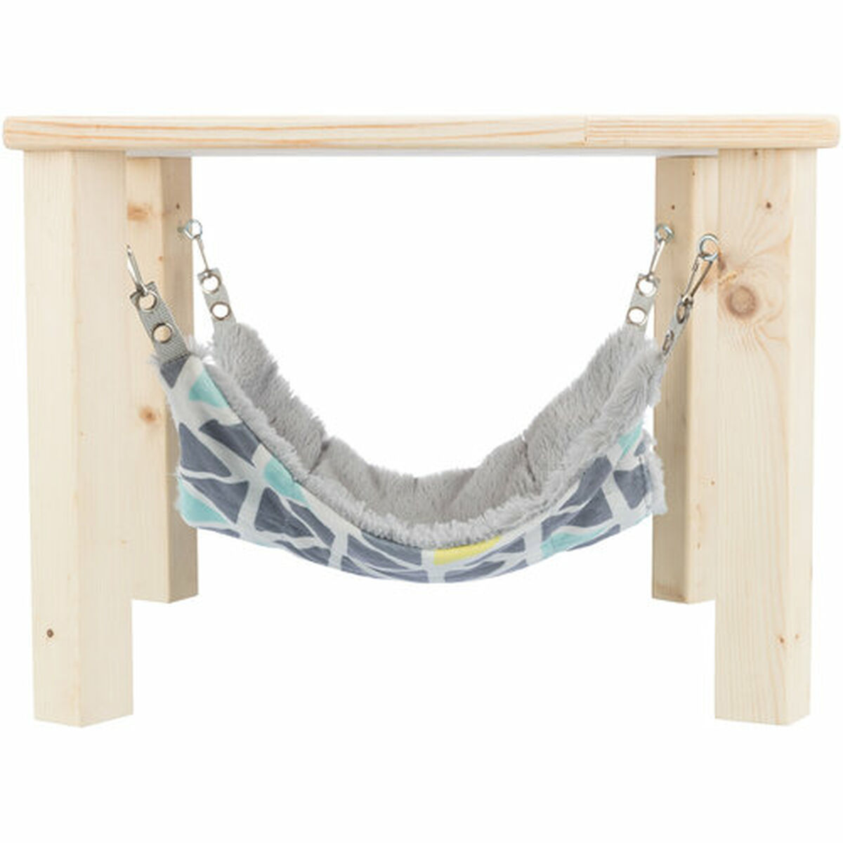 Hanging Hammock Trixie Grey Peach 37 × 29 × 37 cm Wood, view 2