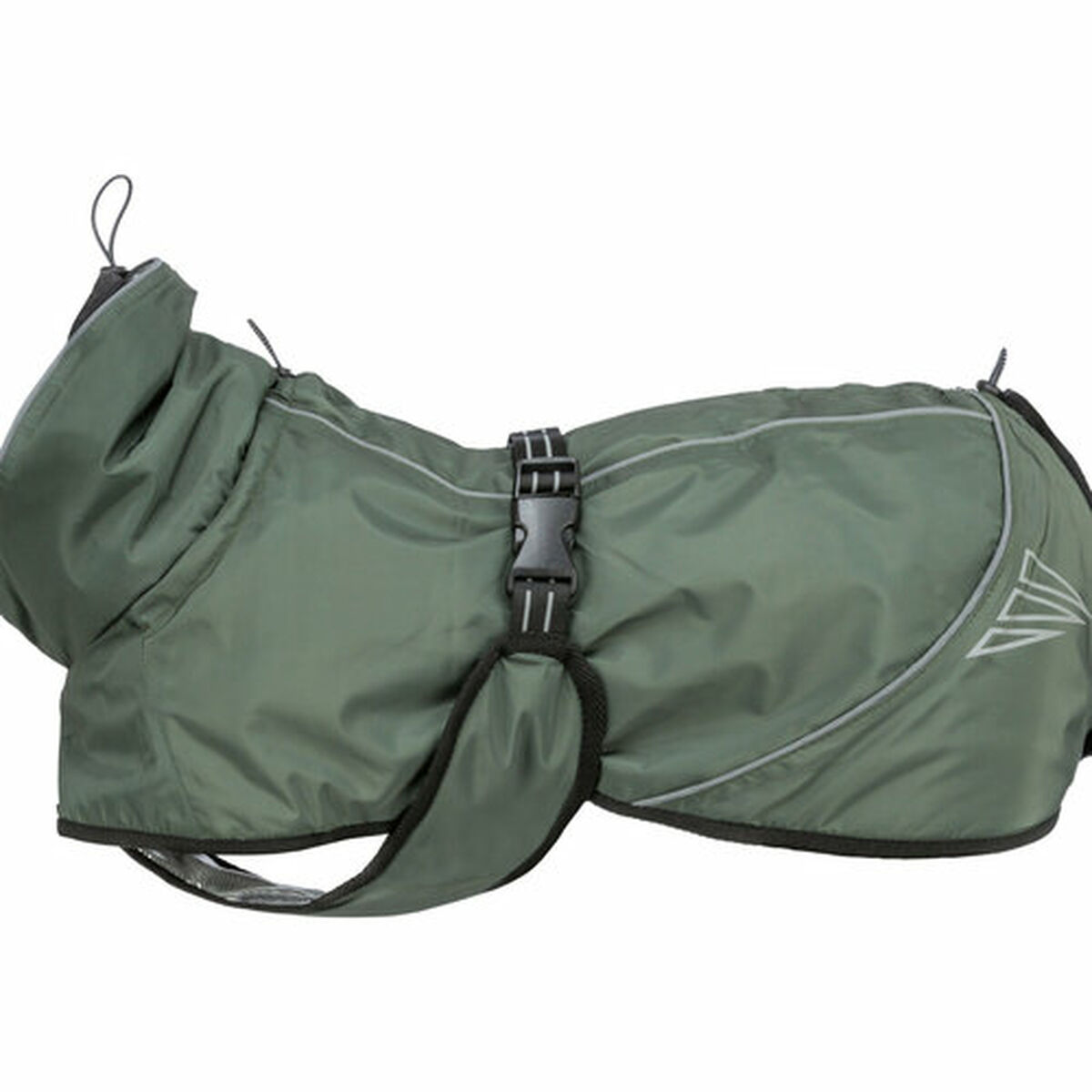 Dog Coat Trixie Explore Thermo Green Olive XS, view 2