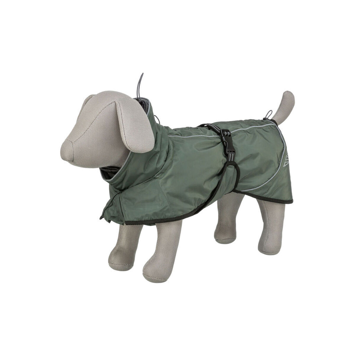 Dog Coat Trixie Explore Thermo Green Olive XS, view 3