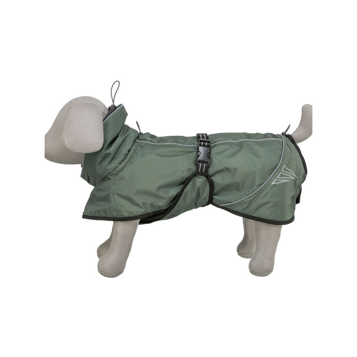 Dog Coat Trixie Explore Thermo Green Olive XS, view 5