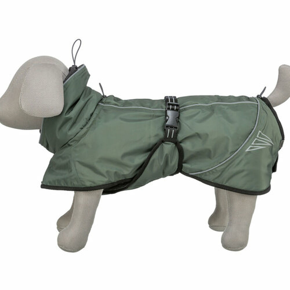 Dog Coat Trixie Explore Thermo Green Olive XS, view 6