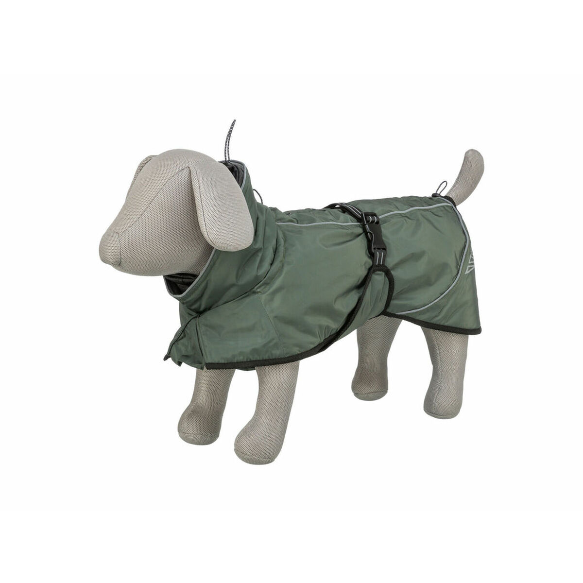 Dog Coat Trixie Explore Thermo Green Olive L, view 3