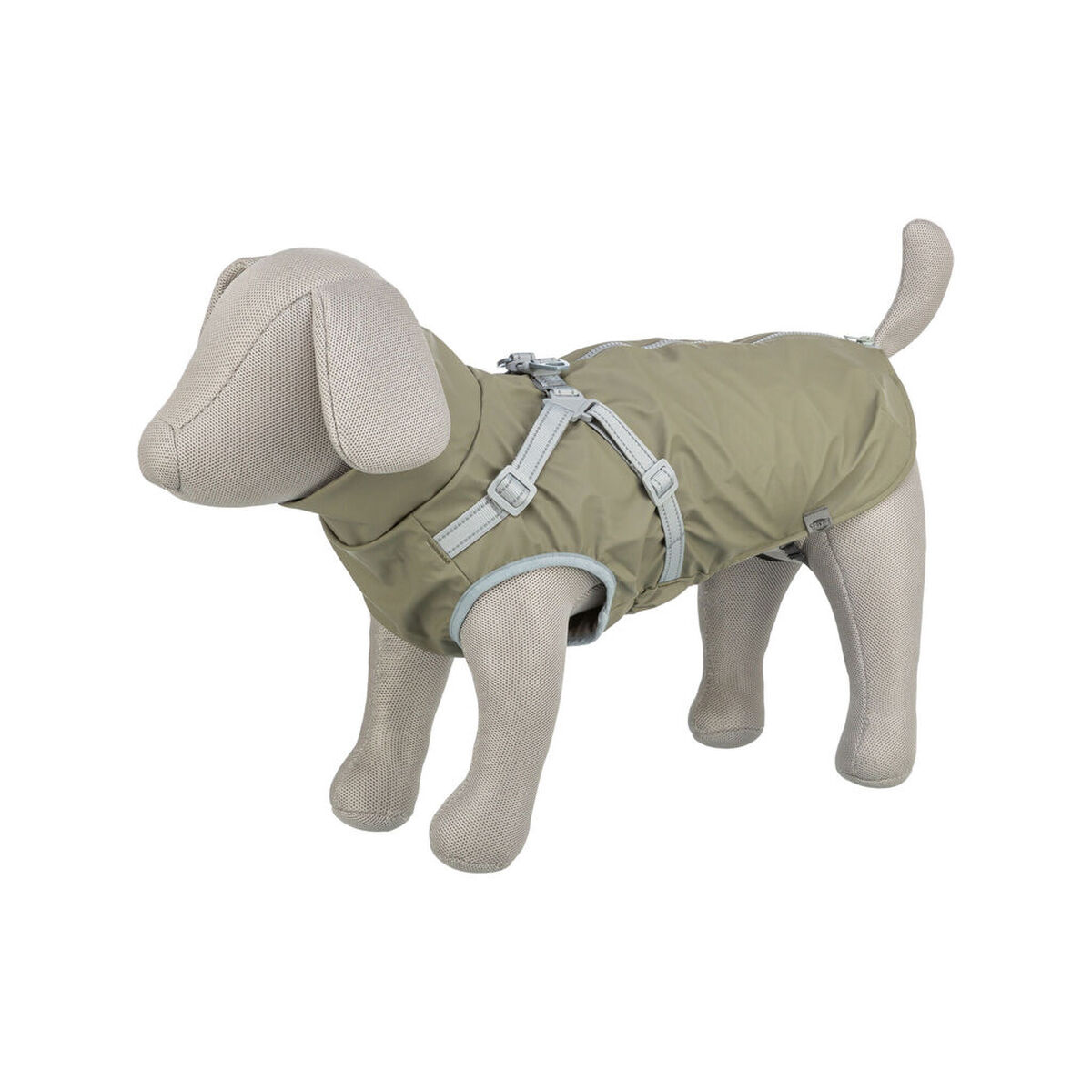 Dog Coat Trixie Green Olive XXS, view 5