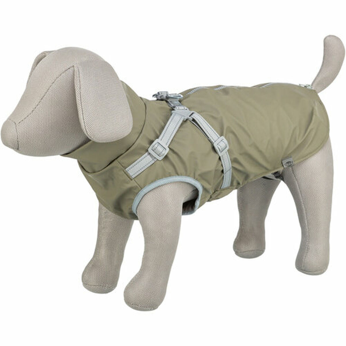 Dog Coat Trixie Green Olive XXS, view 6