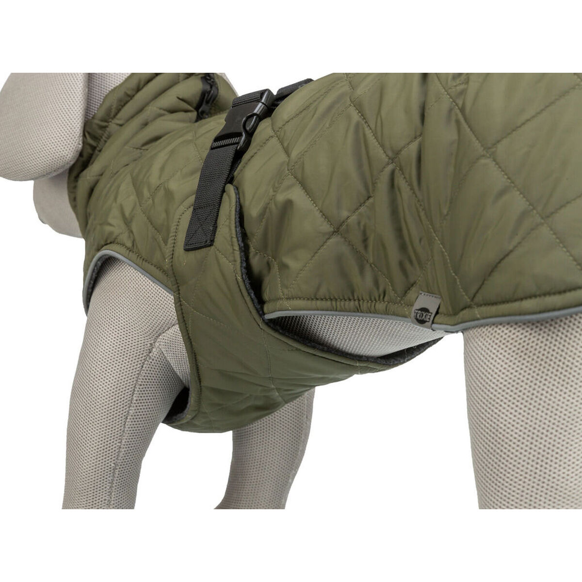 Dog Coat Trixie Green Olive XXL, view 2