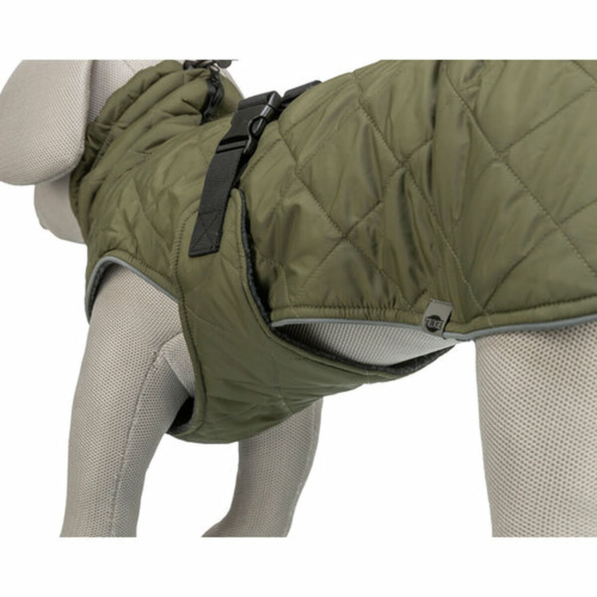 Dog Coat Trixie Green Olive XXL, view 3