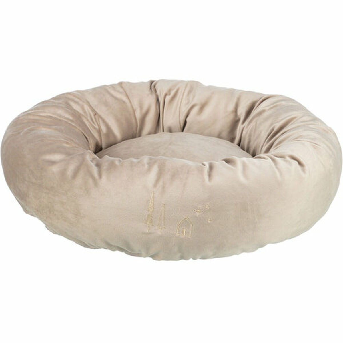 Dog Bed Trixie Livia Beige Ø 50 cm, view 2