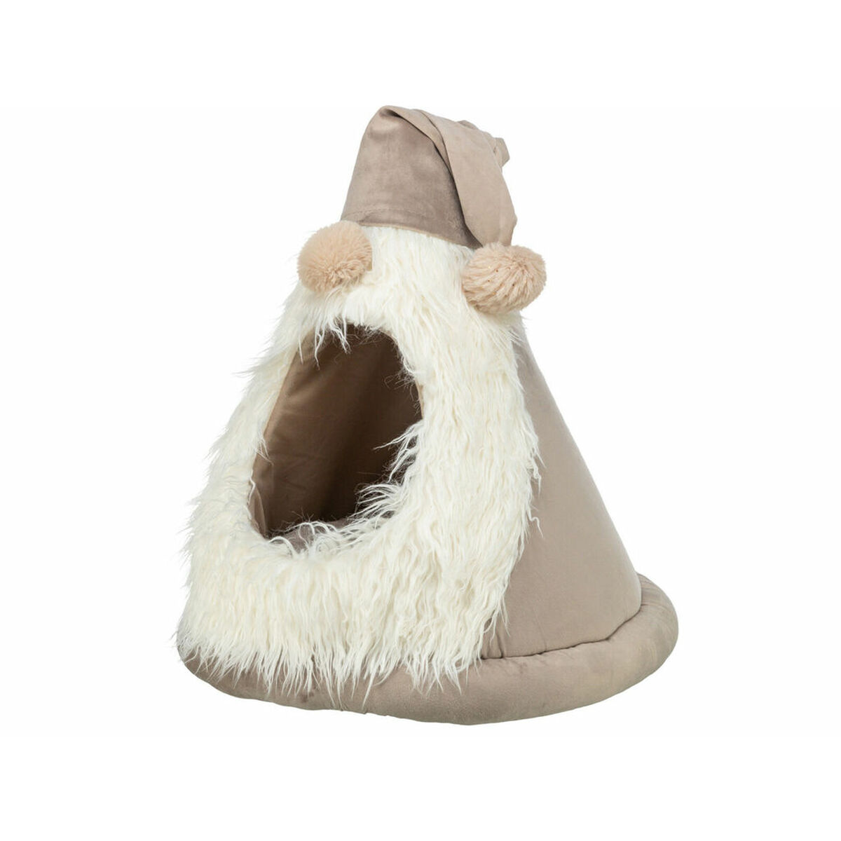 Cat Bed Trixie Beige Ø 45 x 47 cm Christmas Gnome, view 3